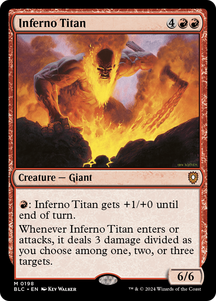 Titã do Inferno / Inferno Titan - Magic: The Gathering - MoxLand