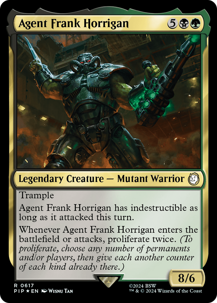 Agent Frank Horrigan - Magic: The Gathering - MoxLand