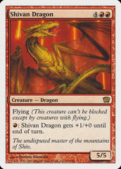 Dragão de Shiva / Shivan Dragon - Magic: The Gathering - MoxLand