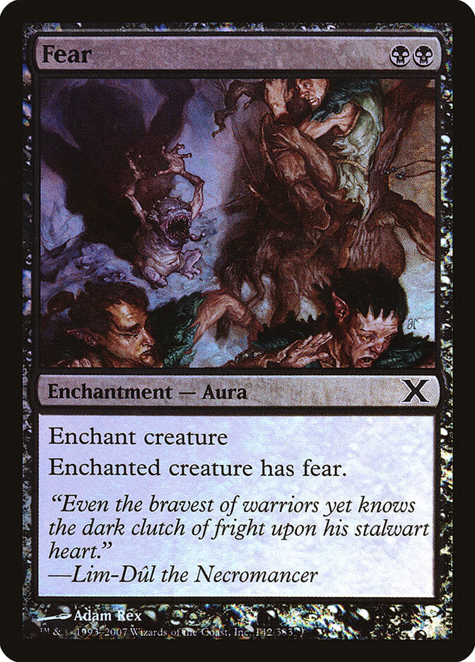 Amedrontar / Fear - Magic: The Gathering - MoxLand