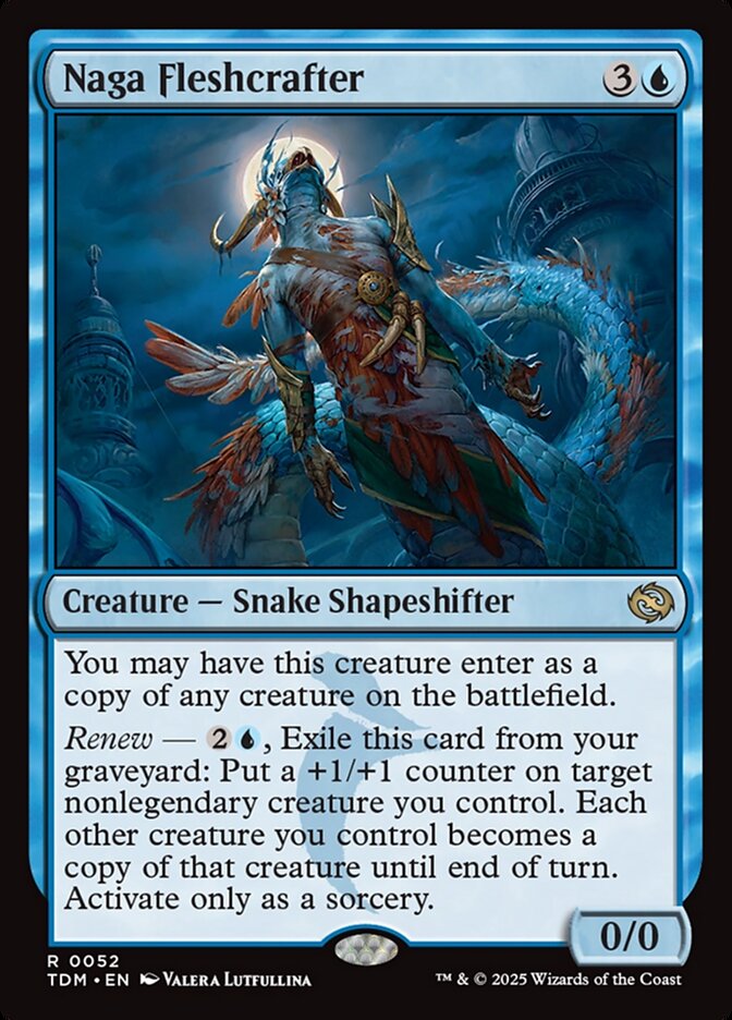 Moldacarne Naga / Naga Fleshcrafter - Magic: The Gathering - MoxLand