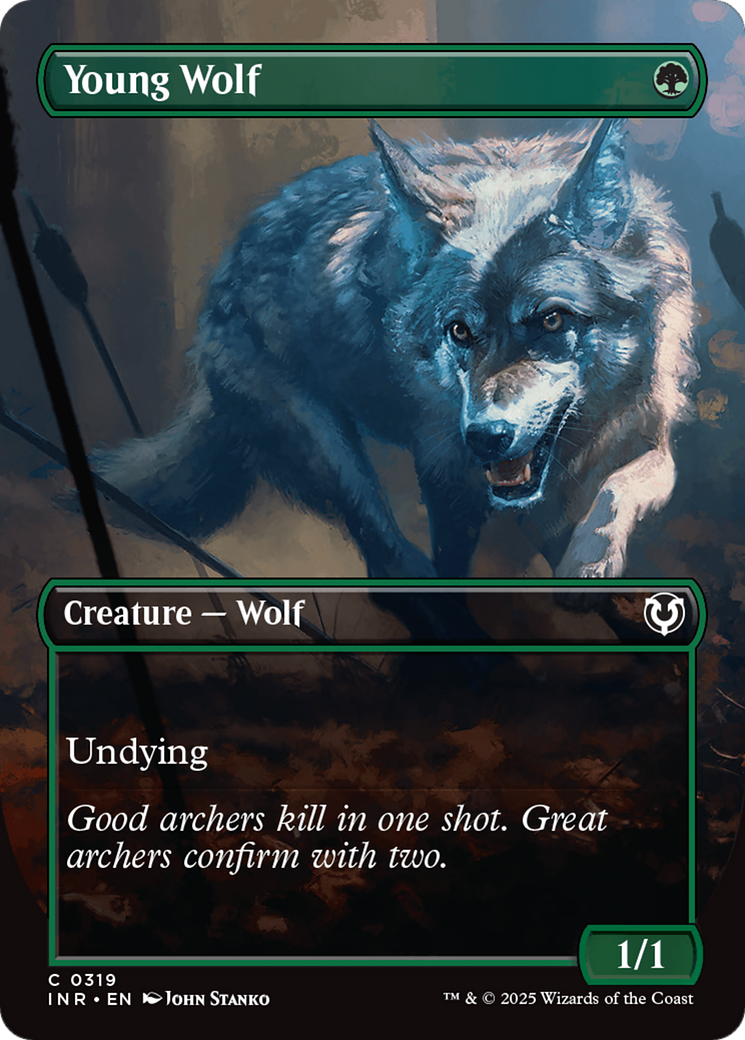 Lobo Jovem / Young Wolf - Magic: The Gathering - MoxLand