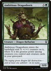 Draconata Ambiciosa / Ambitious Dragonborn - Magic: The Gathering - MoxLand