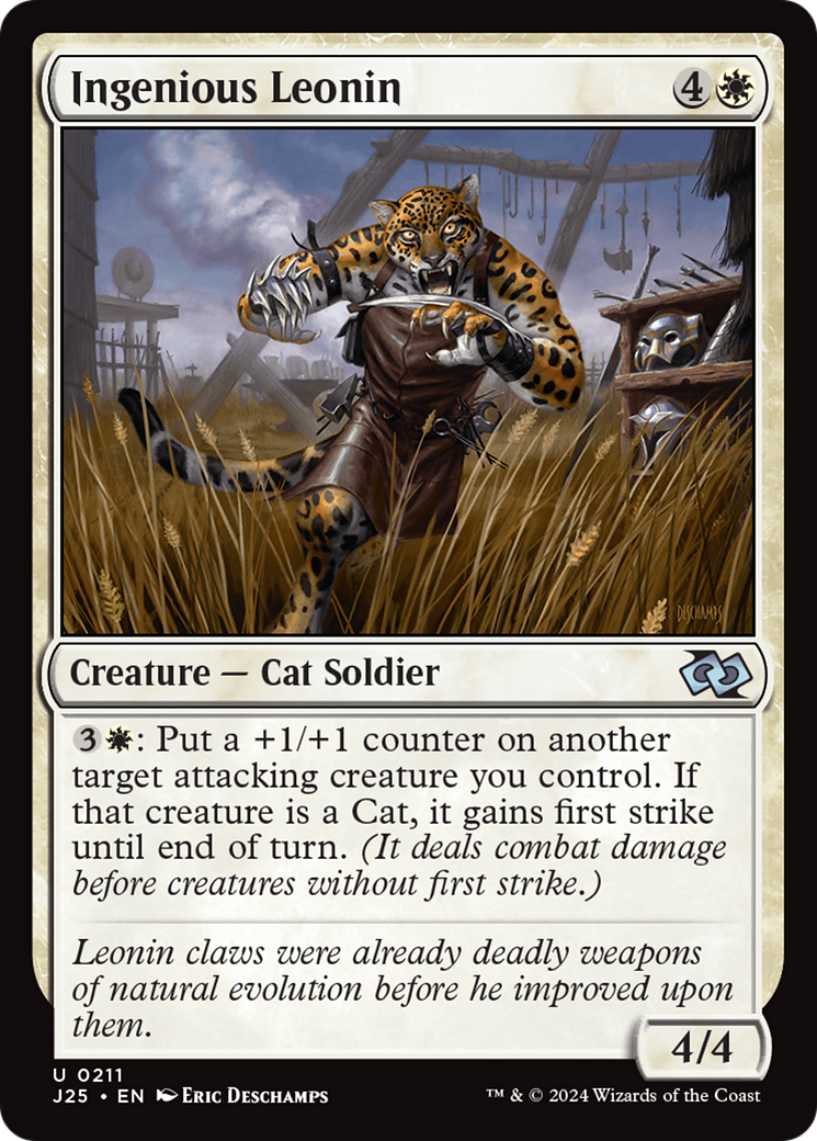 Ingenious Leonin / Ingenious Leonin - Magic: The Gathering - MoxLand