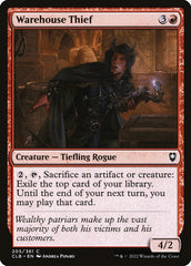 Ladrão de Armazéns / Warehouse Thief - Magic: The Gathering - MoxLand
