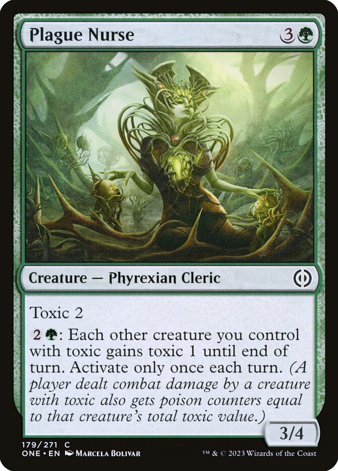 Enfermeira da Peste / Plague Nurse - Magic: The Gathering - MoxLand