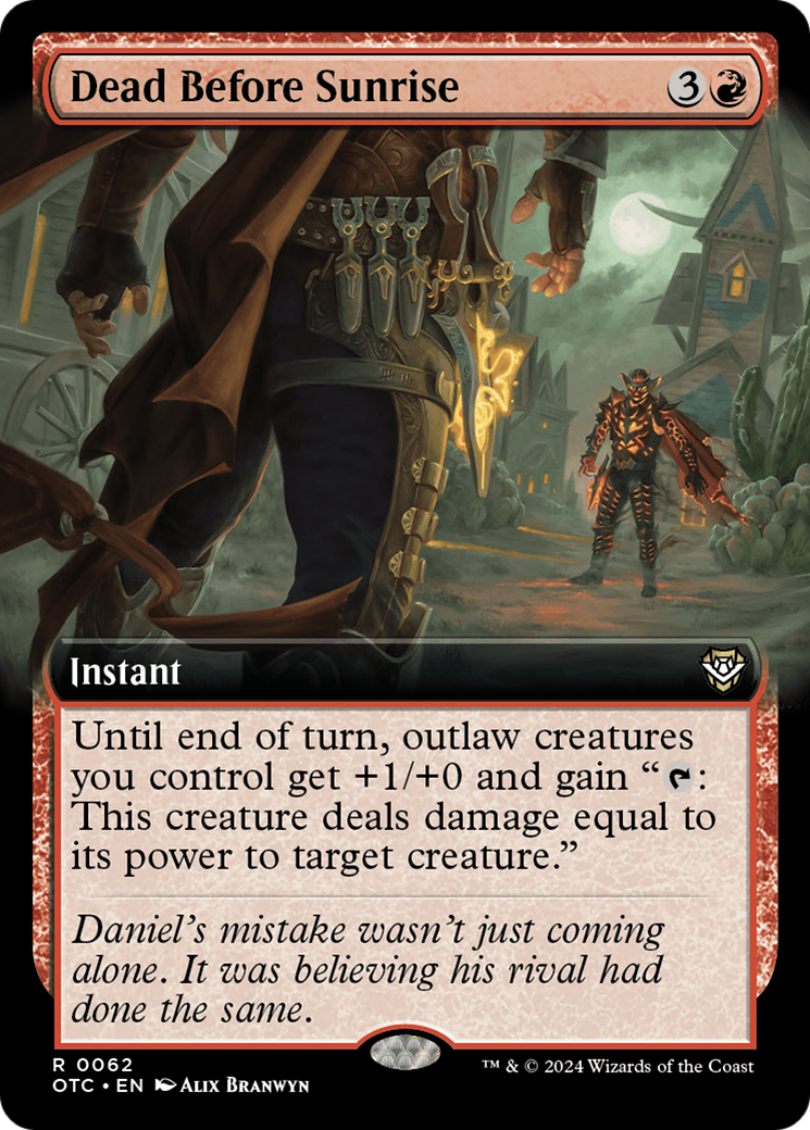 Dead Before Sunrise - Magic: The Gathering - MoxLand