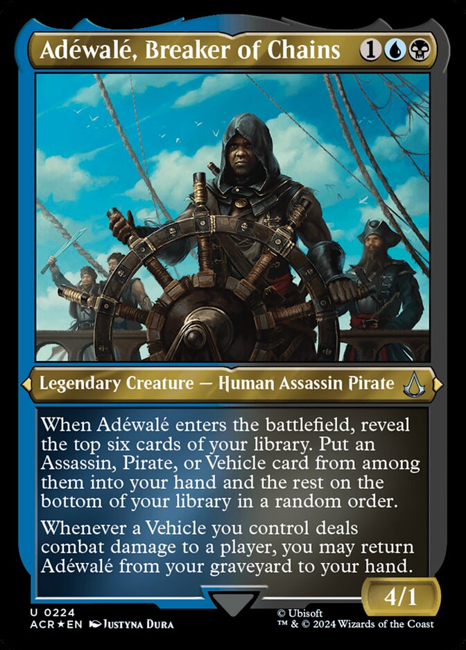 Adéwalé, Breaker of Chains - Magic: The Gathering - MoxLand