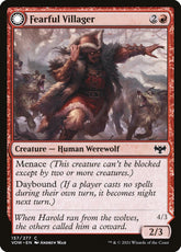 Aldeão Temeroso / Fearful Villager - Magic: The Gathering - MoxLand