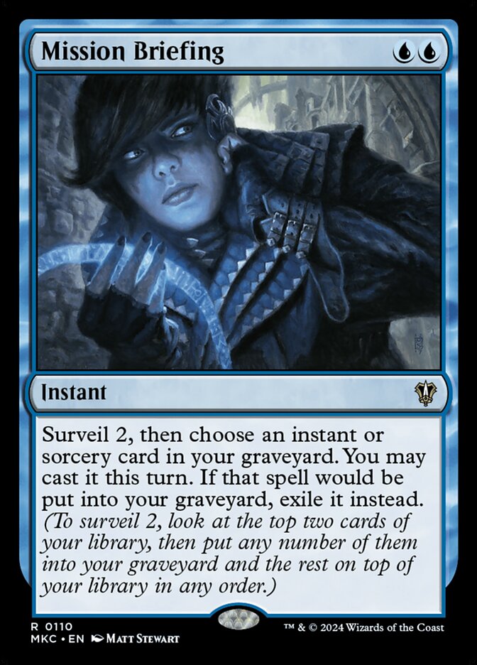 Instruções de Missão / Mission Briefing - Magic: The Gathering - MoxLand
