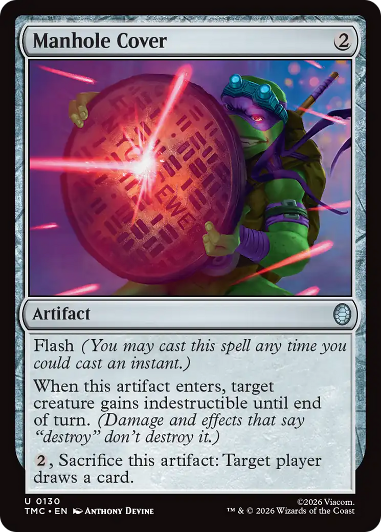 Manhole Cover - Magic: The Gathering - MoxLand
