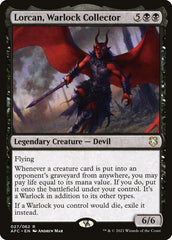 Lorcan, Colecionador de Bruxos / Lorcan, Warlock Collector - Magic: The Gathering - MoxLand
