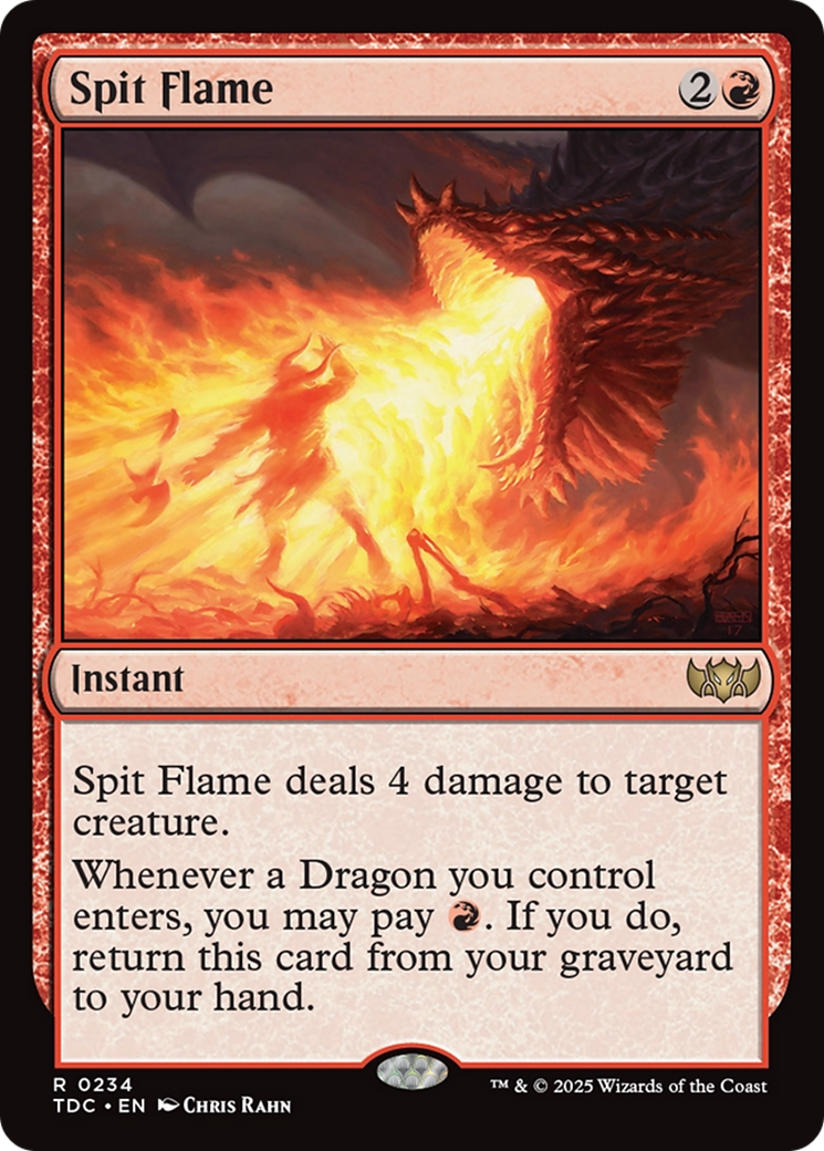 Cuspir Chamas / Spit Flame - Magic: The Gathering - MoxLand