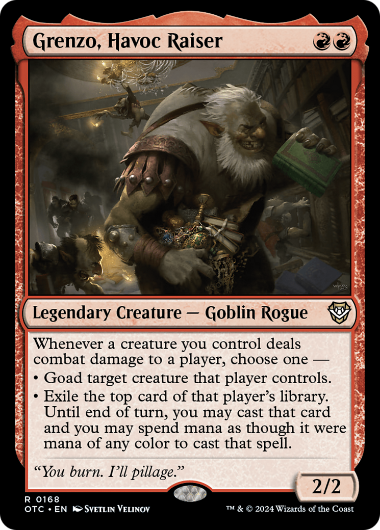 Grenzo, Instigador do Caos / Grenzo, Havoc Raiser - Magic: The Gathering - MoxLand