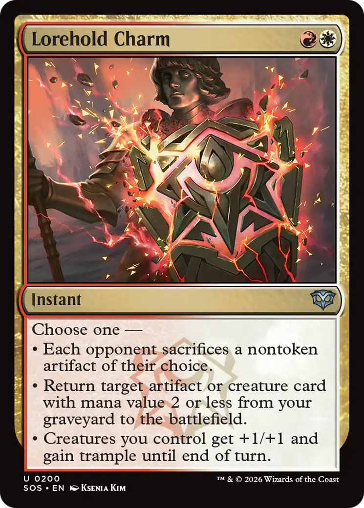 Lorehold Charm - Magic: The Gathering - MoxLand