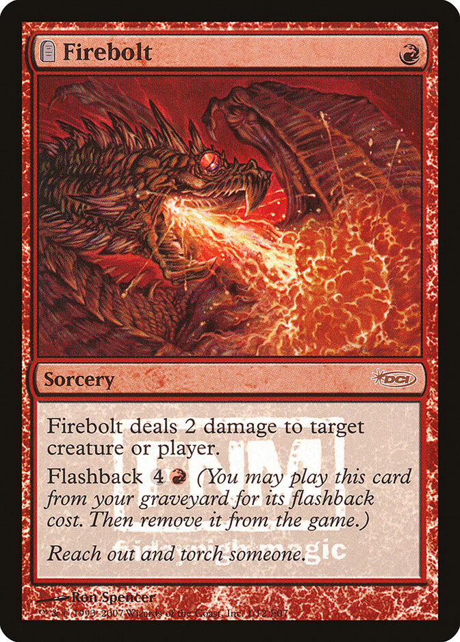 Raio de Fogo / Firebolt - Magic: The Gathering - MoxLand