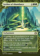 Linha de Força da Abundância / Leyline of Abundance - Magic: The Gathering - MoxLand