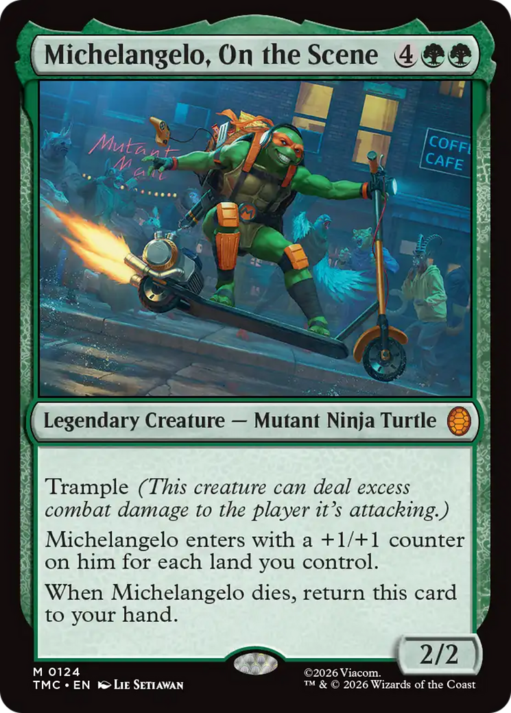 Michelangelo, On the Scene - Magic: The Gathering - MoxLand