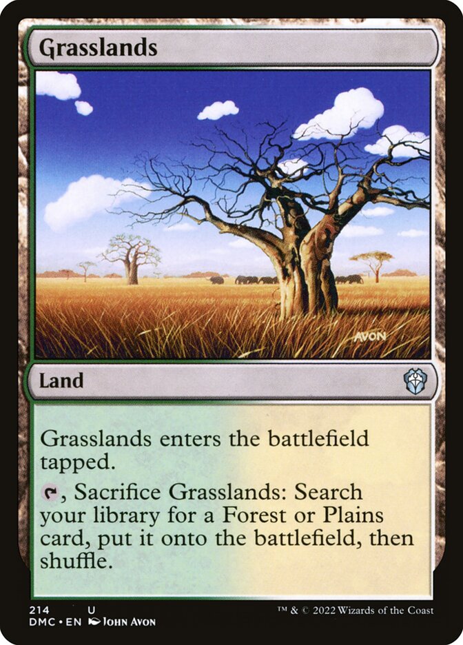 Pastagem / Grasslands - Magic: The Gathering - MoxLand