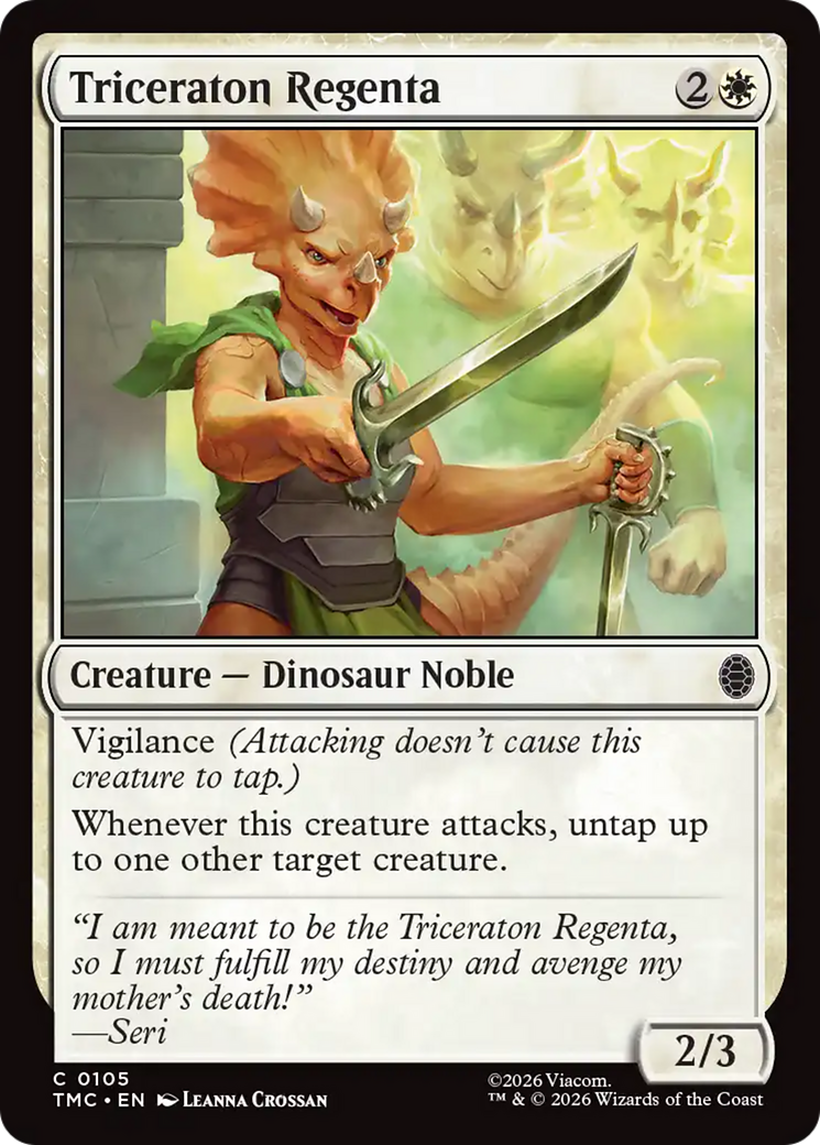 Triceraton Regenta - Magic: The Gathering - MoxLand