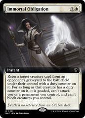 Immortal Obligation - Magic: The Gathering - MoxLand