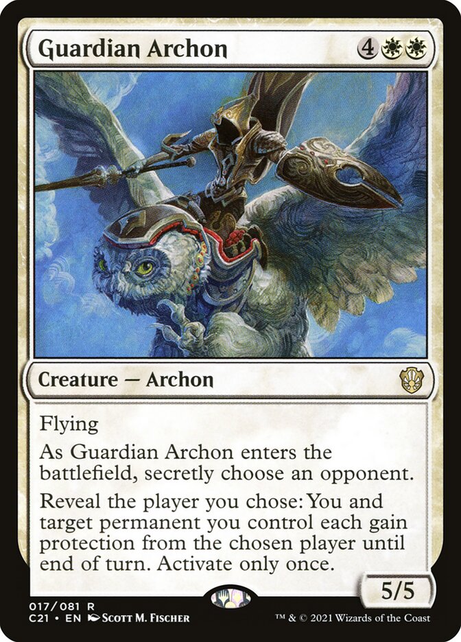 Arconte Guardião / Guardian Archon - Magic: The Gathering - MoxLand