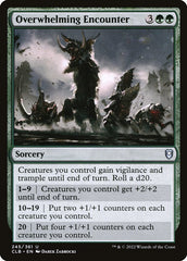 Confronto Avassalador / Overwhelming Encounter - Magic: The Gathering - MoxLand