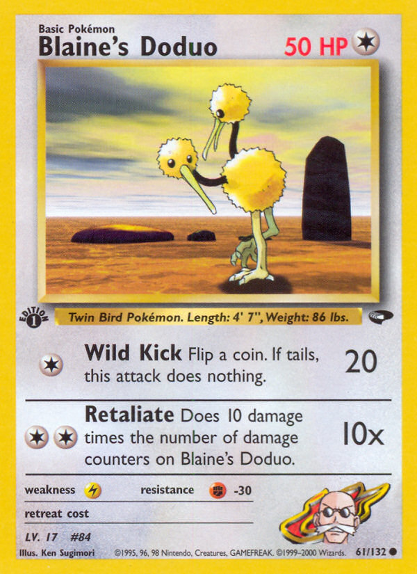 Blaine's Doduo - MoxLand - MoxLand