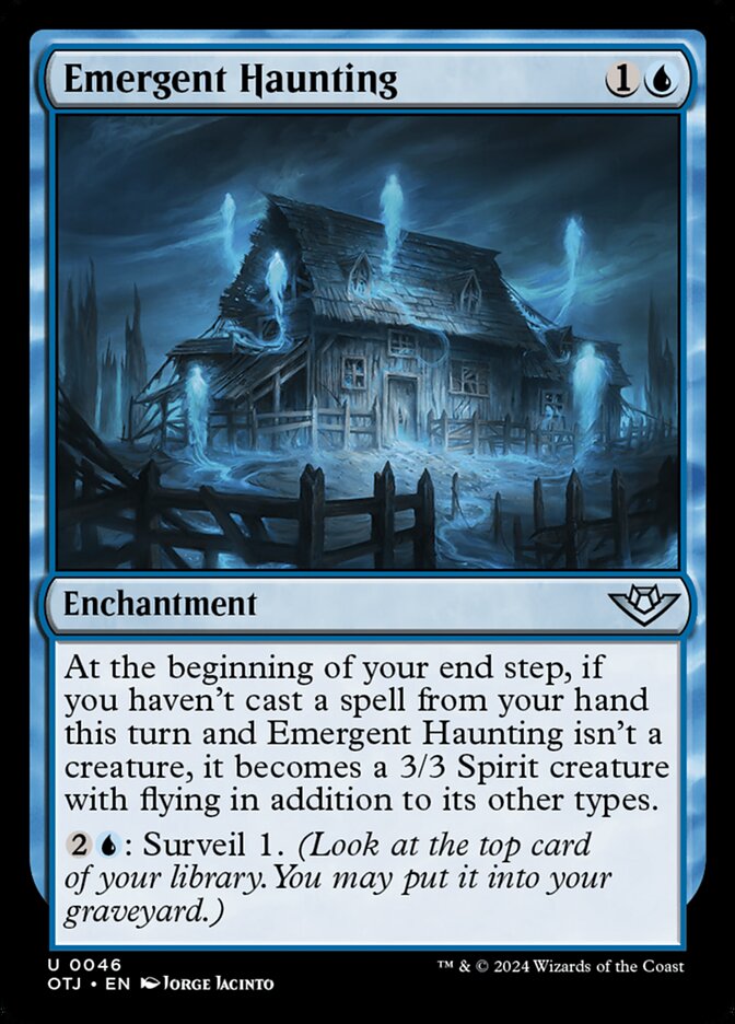 Assombração Emergente / Emergent Haunting - Magic: The Gathering - MoxLand