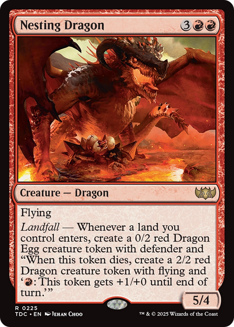 Dragão Aninhador / Nesting Dragon - Magic: The Gathering - MoxLand