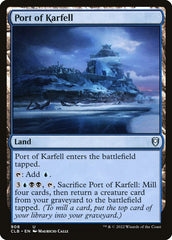 Porto de Karfell / Port of Karfell - Magic: The Gathering - MoxLand