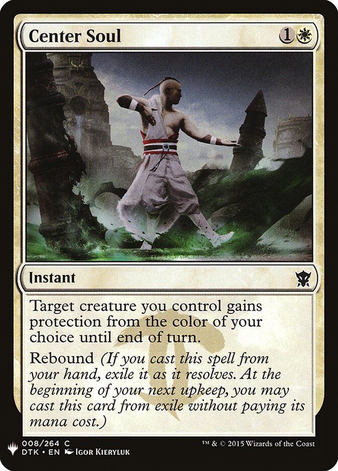 Centralizar Alma / Center Soul - Magic: The Gathering - MoxLand