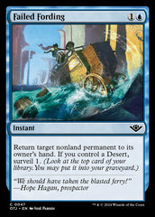 Travessia Fracassada / Failed Fording - Magic: The Gathering - MoxLand