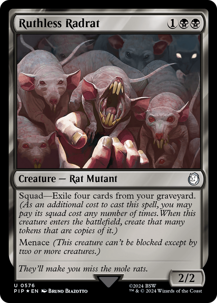 Ruthless Radrat - Magic: The Gathering - MoxLand