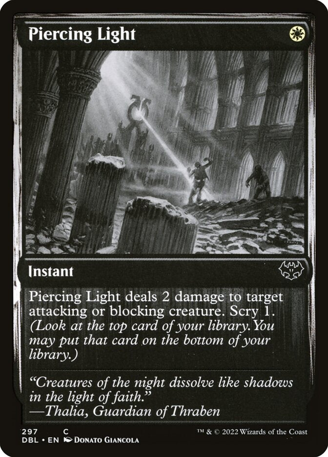 Luz Perfurante / Piercing Light - Magic: The Gathering - MoxLand