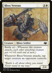 Veterano Rhox / Rhox Veteran - Magic: The Gathering - MoxLand