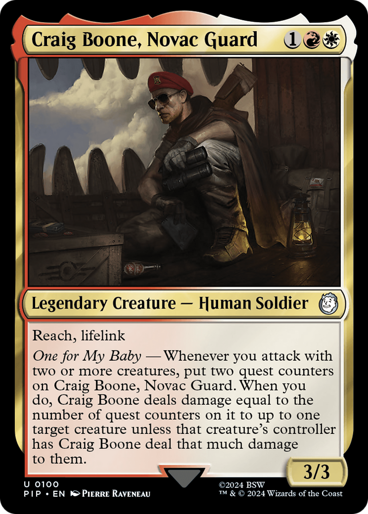 Craig Boone, Novac Guard - Magic: The Gathering - MoxLand