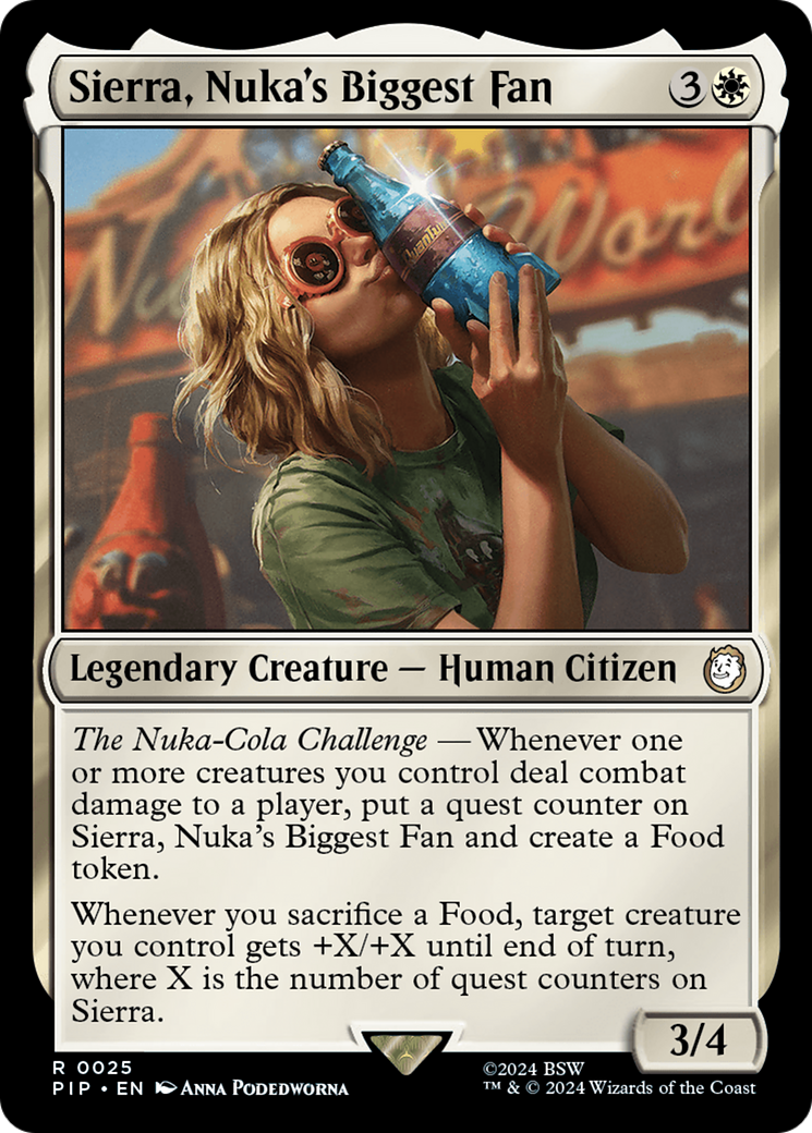 Sierra, Nuka's Biggest Fan - Magic: The Gathering - MoxLand
