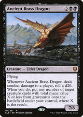 Dragão de Latão Ancião / Ancient Brass Dragon - Magic: The Gathering - MoxLand