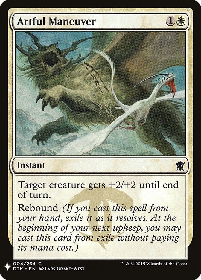Manobra Engenhosa / Artful Maneuver - Magic: The Gathering - MoxLand