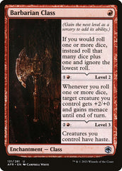 Classe: Bárbaro / Barbarian Class - Magic: The Gathering - MoxLand