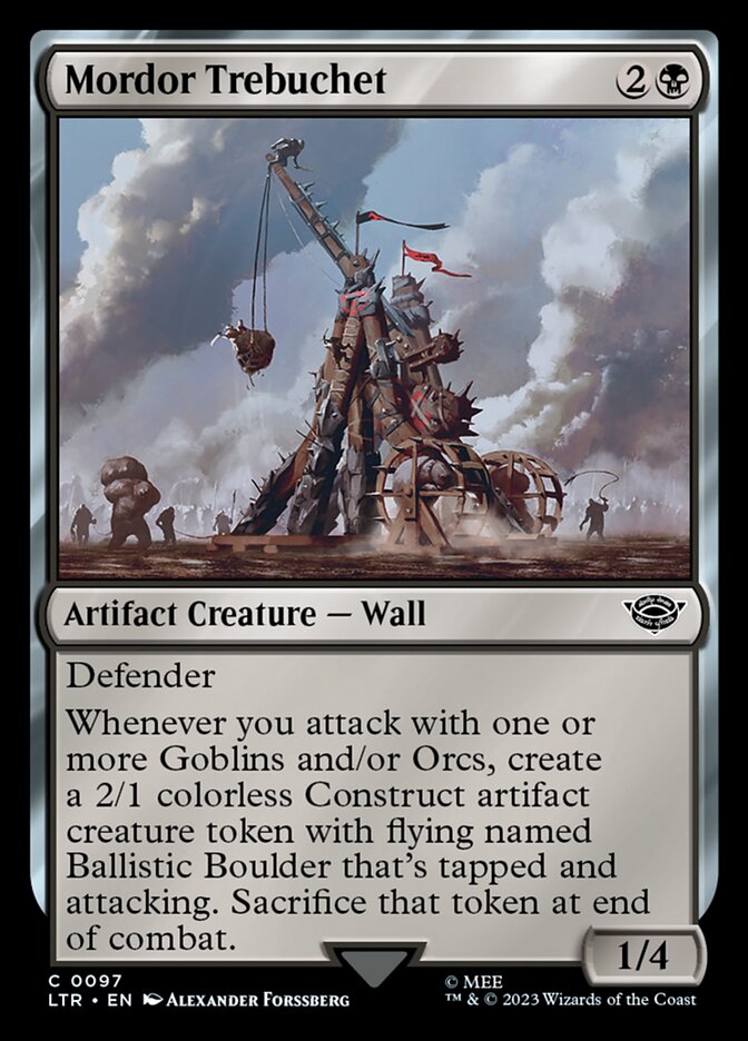 Trabuco de Mordor / Mordor Trebuchet - Magic: The Gathering - MoxLand