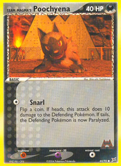 Poochyena da Equipe Magma / Team Magma's Poochyena - MoxLand - MoxLand
