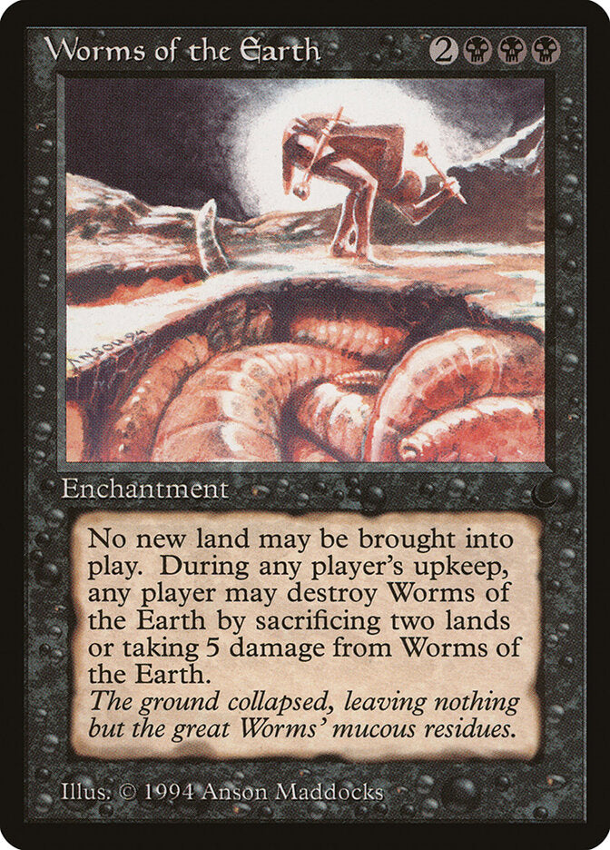 Worms of the Earth - Magic: The Gathering - MoxLand