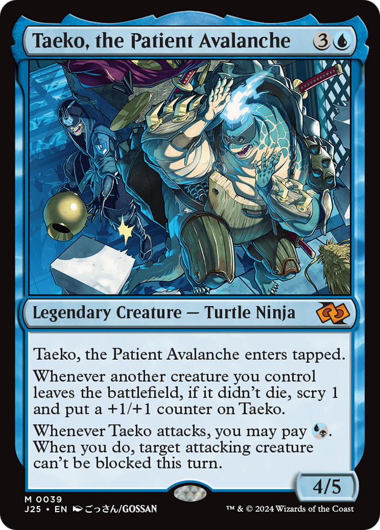 Taeko, the Patient Avalanche - Magic: The Gathering - MoxLand