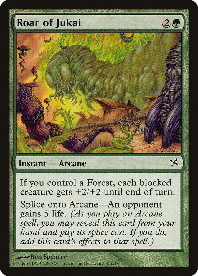 Rugido de Jukai / Roar of Jukai - Magic: The Gathering - MoxLand