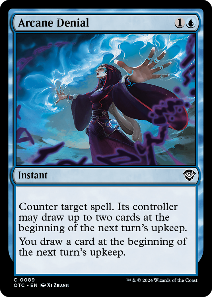 Contradição Arcana / Arcane Denial - Magic: The Gathering - MoxLand