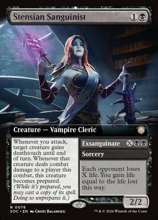 Stensian Sanguinist - Magic: The Gathering - MoxLand