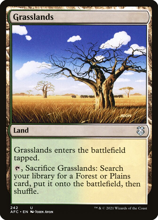 Pastagem / Grasslands - Magic: The Gathering - MoxLand