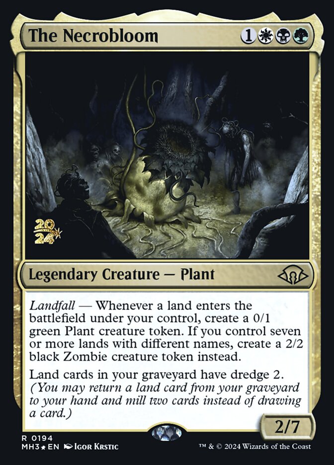 A Necroflor / The Necrobloom - Magic: The Gathering - MoxLand